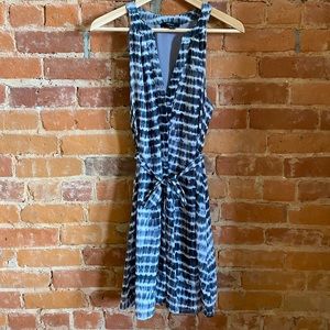 Blue Tie dye Dress